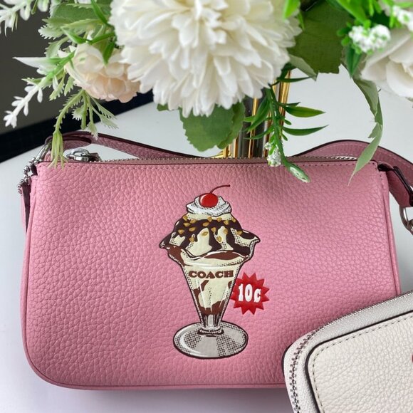 Coach CU382 Desserts Graphics Wallet + Coach CU251 Nolita 19 Sundae Pattern - Picture 9 of 10